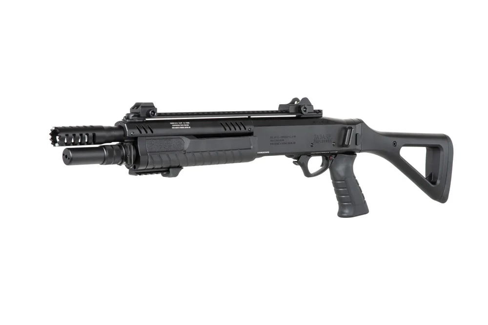 Fabarm STF12 11'' Compact 1J ASG Shotgun Black